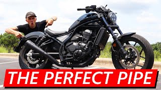 How to Make Your Rebel 1100 Sound BETTER Than A Harley [upl. by Merfe]