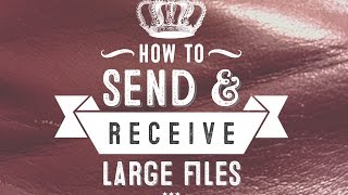 How To Send amp Recieve Large Files  WeTransfer Tutorial [upl. by Anawat]