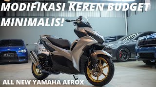 MODIFIKASI YAMAHA AEROX  SIMPEL amp FUNGSIONAL [upl. by Ainex]