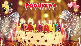 POOJITHA Birthday Song â€“ Happy Birthday Poojitha [upl. by Evol411]