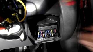 Where are the fuses located on a Ford Fiesta [upl. by Nnyleve]