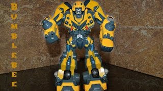 Hasbro Transformers Cyber Stompin Bumblebee Action Figure [upl. by Kamp]