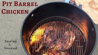 Smoked Chicken Halves on the Pit Barrel Cooker [upl. by Yebot]