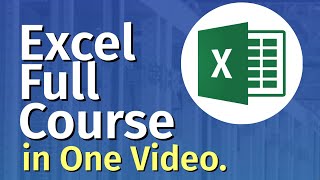 Microsoft Excel Tutorial for Beginners  Excel Training  FREE Online Excel course [upl. by Corbin]