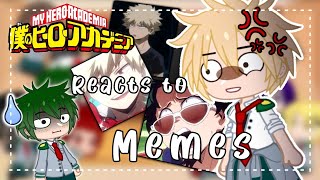 BNHA Reacts to Memes Gacha Club UvU  pt 1 [upl. by Eceela]