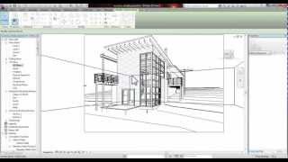 REVIT  Section Perspective Tutorial [upl. by Ardnuasak]