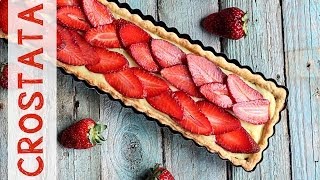 Crostata vegana di marmellata alle fragole  dietro le quinte  Contest chiuso [upl. by Enitsirhk193]