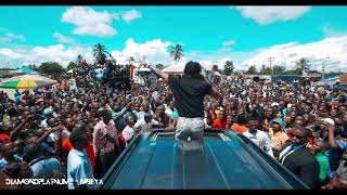 Diamond Platnumz Reception In Mbeya Its MAD [upl. by Aliet]