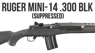 Ruger Mini14 Tactical 300 AAC Blackout Review [upl. by Reteid22]