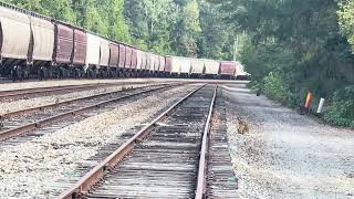 Norfolk Southern headed North thru Emory Gap Harriman TN A different view [upl. by Munshi]