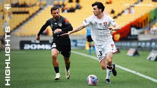 ALM R22 Highlights Wellington Phoenix v Brisbane Roar [upl. by Tereve]