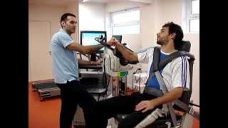 Shoulder isokinetic training [upl. by Iznik]