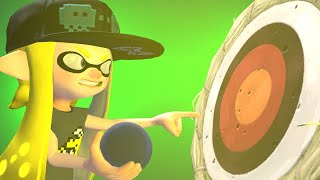 Lillys Ball Shot Splatoon Stopmotion [upl. by Schilit352]