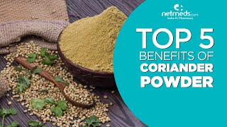 Top 5 Benefits Of Coriander Powder  How To Make Coriander Powder At Home [upl. by Ijok]