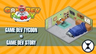 Game Dev Tycoon vs Game Dev Story I Suppose Its Not Really a Review [upl. by Orihakat]