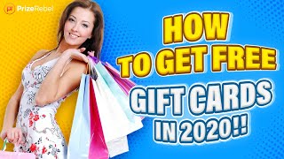 PrizeRebel  Get Free Gift Cards Rewards [upl. by Bonneau76]