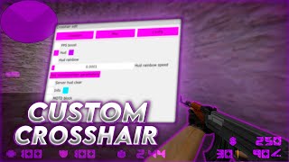 CS 16 CUSTOM CROSSHAIR TUTORIAL [upl. by Anastase]