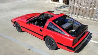 SURVIVOR 1985 Nissan 300ZX Turbo walk around start up and test drive [upl. by Innis]