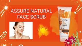 ASSURE NATURAL FACE SCRUB  Vestige product in tamil [upl. by Vas290]