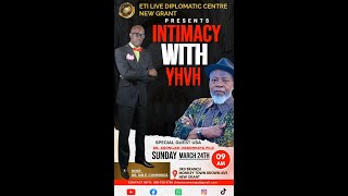 The Intimacy with YHV H  Dr Adonijah Ogbonnaya [upl. by Ashely567]