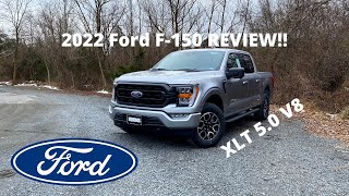 2022 Ford F150 XLT  REVIEW and POV DRIVE The BEST VALUE F150 [upl. by Ainet]