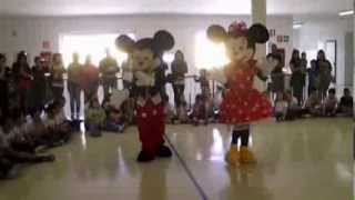 Le nostre Mascotte di Minnie e Topolino  TM CREAZIONEVENTI [upl. by Ylloj]