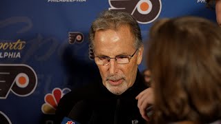 12 PHI vs EDM Postgame John Tortorella [upl. by Matthus]