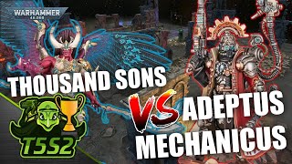 Admech vs Thousand Sons  T5S2 S9 Pod 4 FINALS  Warhammer 40k Battle Report [upl. by Dawn]