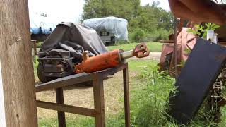 Allis Chalmers D17 Series IV lift cylinder rebuild [upl. by Herries745]