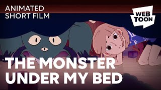 The Monster Under My Bed  WEBTOON Animated Short Film [upl. by Flavia]