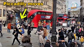 Piccadilly Circus to Soho London Walking Tour [upl. by Nelda]