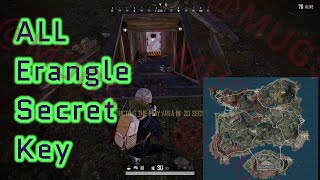 PUBG 2023 Secret Basement Key Location  Map Erangle [upl. by Sweyn]