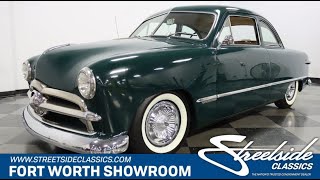 1949 Ford Custom Coupe for sale  4262 DFW [upl. by Iloj]