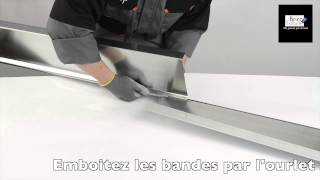 Comment monter 2 bandes de rive ZINC BRICOTOITURE entre elles [upl. by Yaron62]