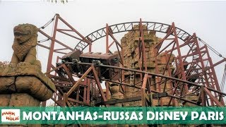 Montanhasrussas na Disneyland Paris [upl. by Oniluap]