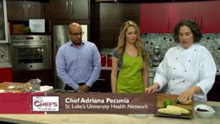 Chef Adriana Pecunia SouthWest Grilled Chicken Salad WFMZ [upl. by Alika]