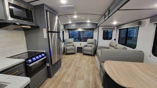 New Interior 2022 Bullet 291RLS  Midnight Monterey quick look with Jarred [upl. by Ylam]