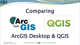 Comparing ArcGIS Desktop and QGIS [upl. by Rehsu]