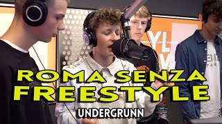 quotRoma Senzaquotfreestyle  UNDERGRUNN  YLTV Radio [upl. by Warwick]