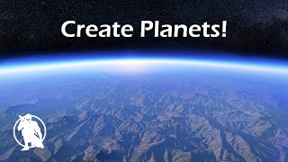 How to Create Planets in Unreal Engine Ground to Space Transition UE4 Tutorial [upl. by Flip327]