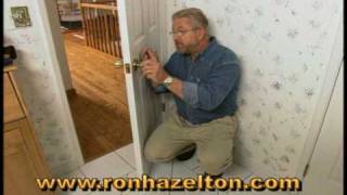 How to Remove and Replace a Door Latch [upl. by Yrtnej]