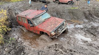 Alaska 4x4 OffRoad  Extreme Mudding at Eska Falls [upl. by Auhsot]