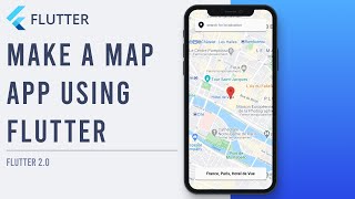 Display Maps in Mobile App with Flutter [upl. by Aivlys21]