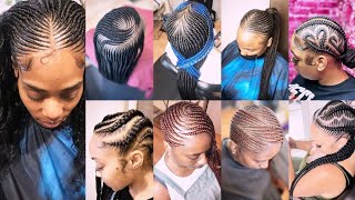 Unique Braids Hairstyles For Black Women [upl. by Jezrdna298]