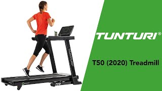 Tunturi Performance T50 2020 Treadmill EN  Tunturi Fitness [upl. by Oppen703]