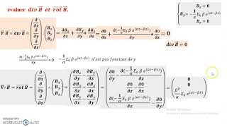 EXERCICES MAXWELL ONDES EM [upl. by Emelita]