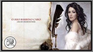 O Mio Babbino Caro  Lyrics Anna Netrebko [upl. by Amaral585]