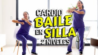 Cardio Baile en Silla para Mayores  2 Niveles  Mariana Quevedo Fisioterapia Querétaro [upl. by Dannica]