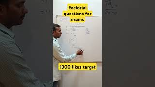 Factorial questions for competitive exams sripragna vedicmathssquareofanynumber [upl. by Anella]