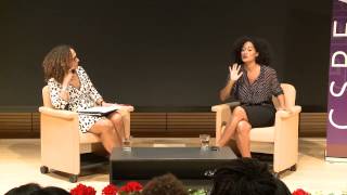 Conversation with Tracee Ellis Ross Class of 94 [upl. by Ennazus]